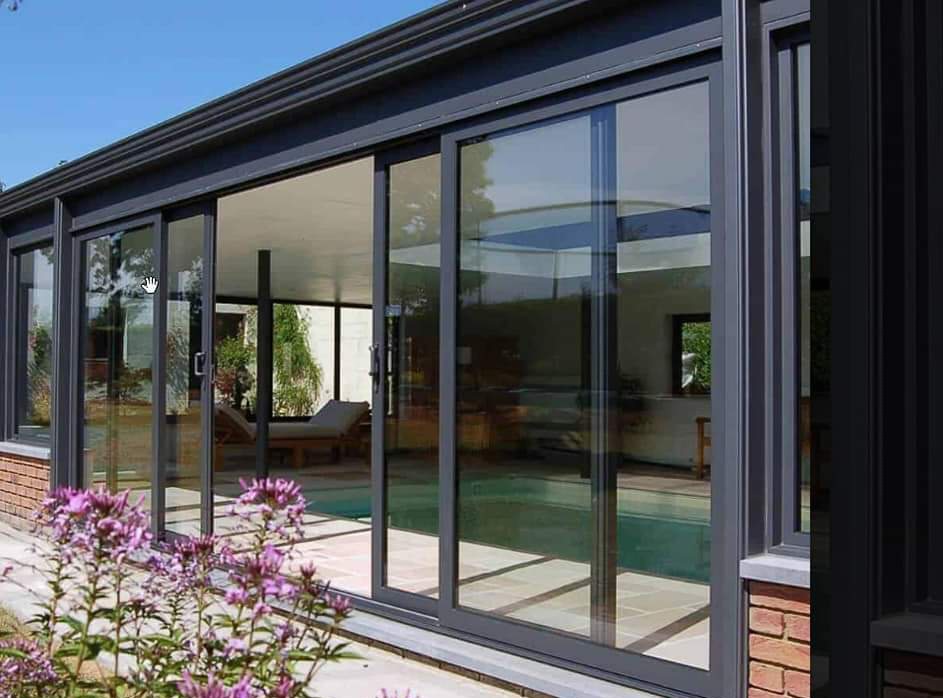 Vách nhôm kính Mặt tiền